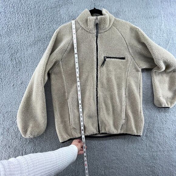 Land’s End Sherpa Fleece Jacket Size Medium - Picture 7 of 16